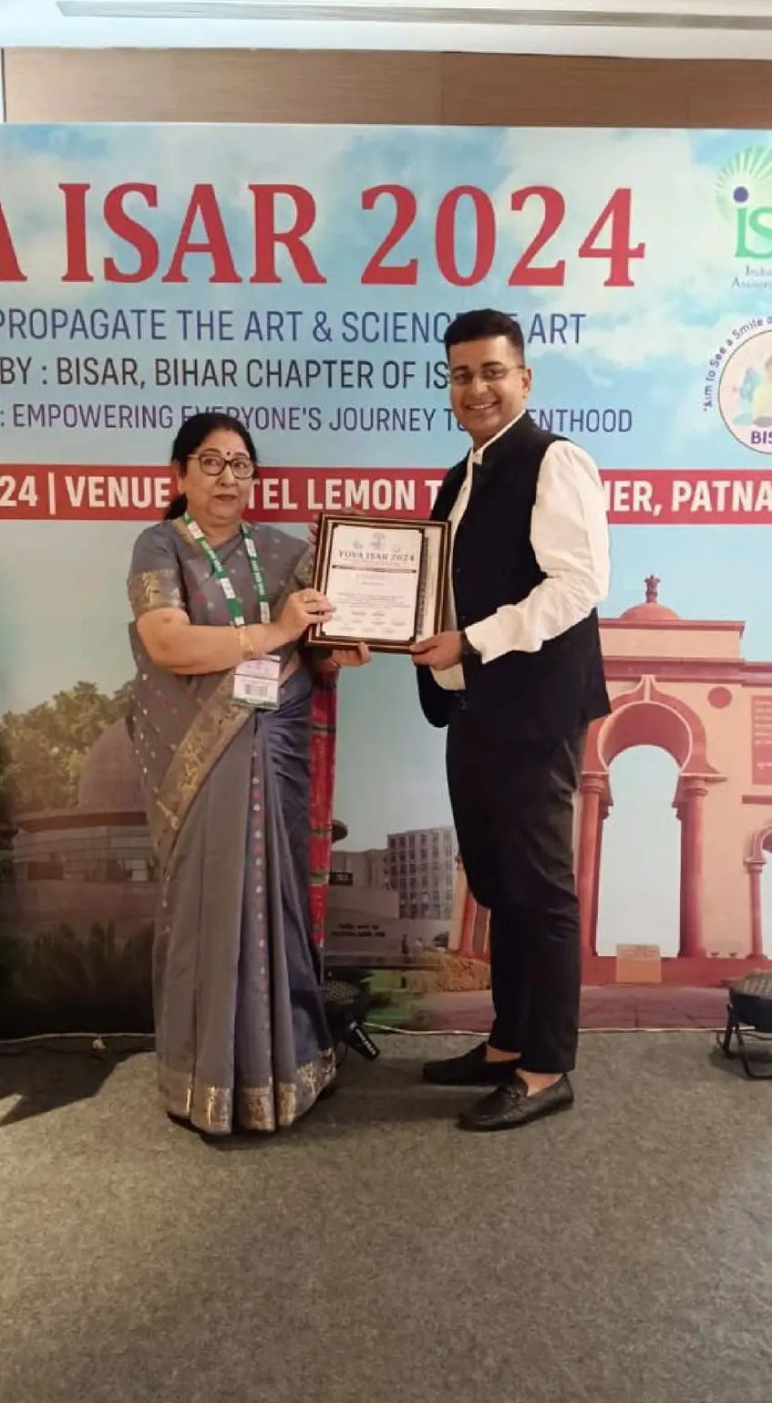 Dr madhu singh award ISAR 2024